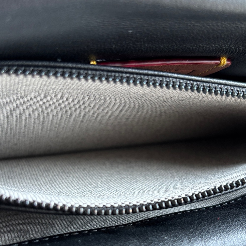 Coach Quilted Tabby 26 Black on Black - Picture 11 of 13